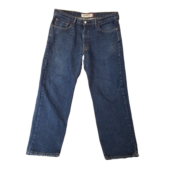 Levi's Other - Levi's 550 jeans men's 36 x 30 relaxed fit blue denim pants retro American